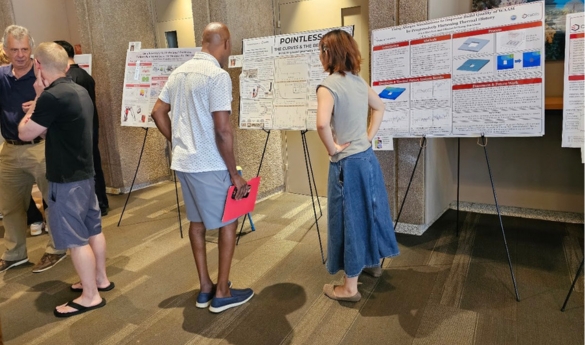 Presenting research at a symposium