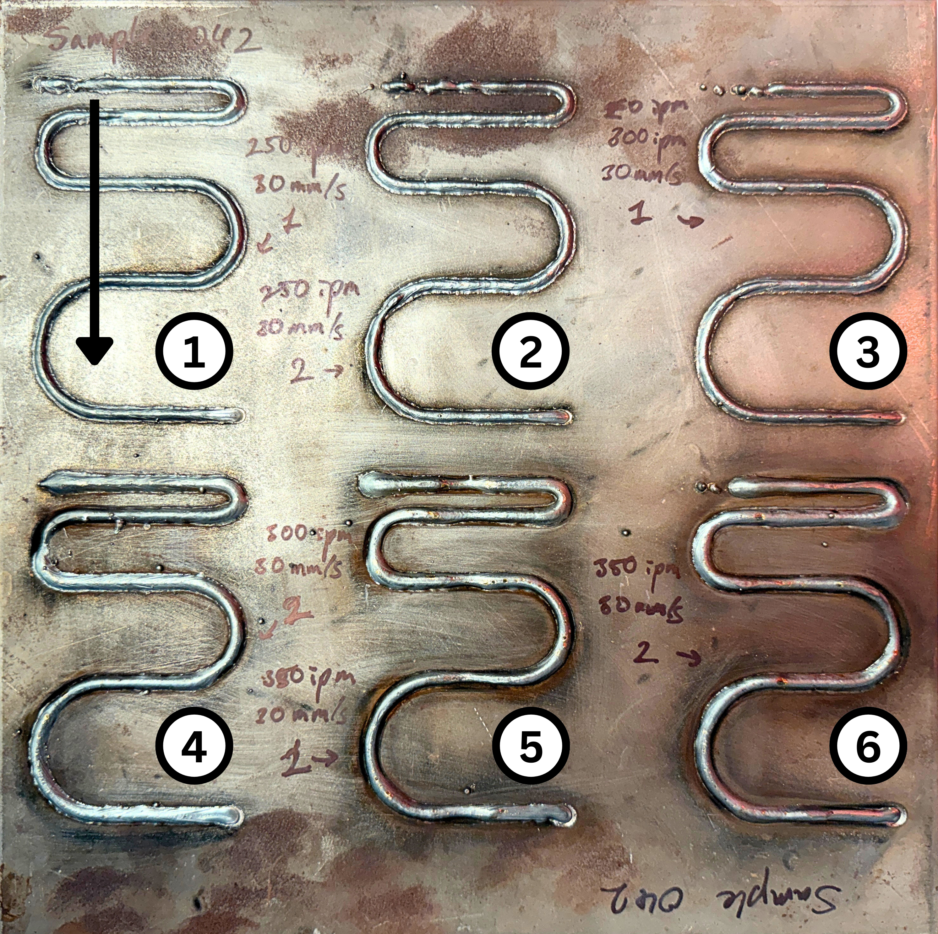 Example of plate