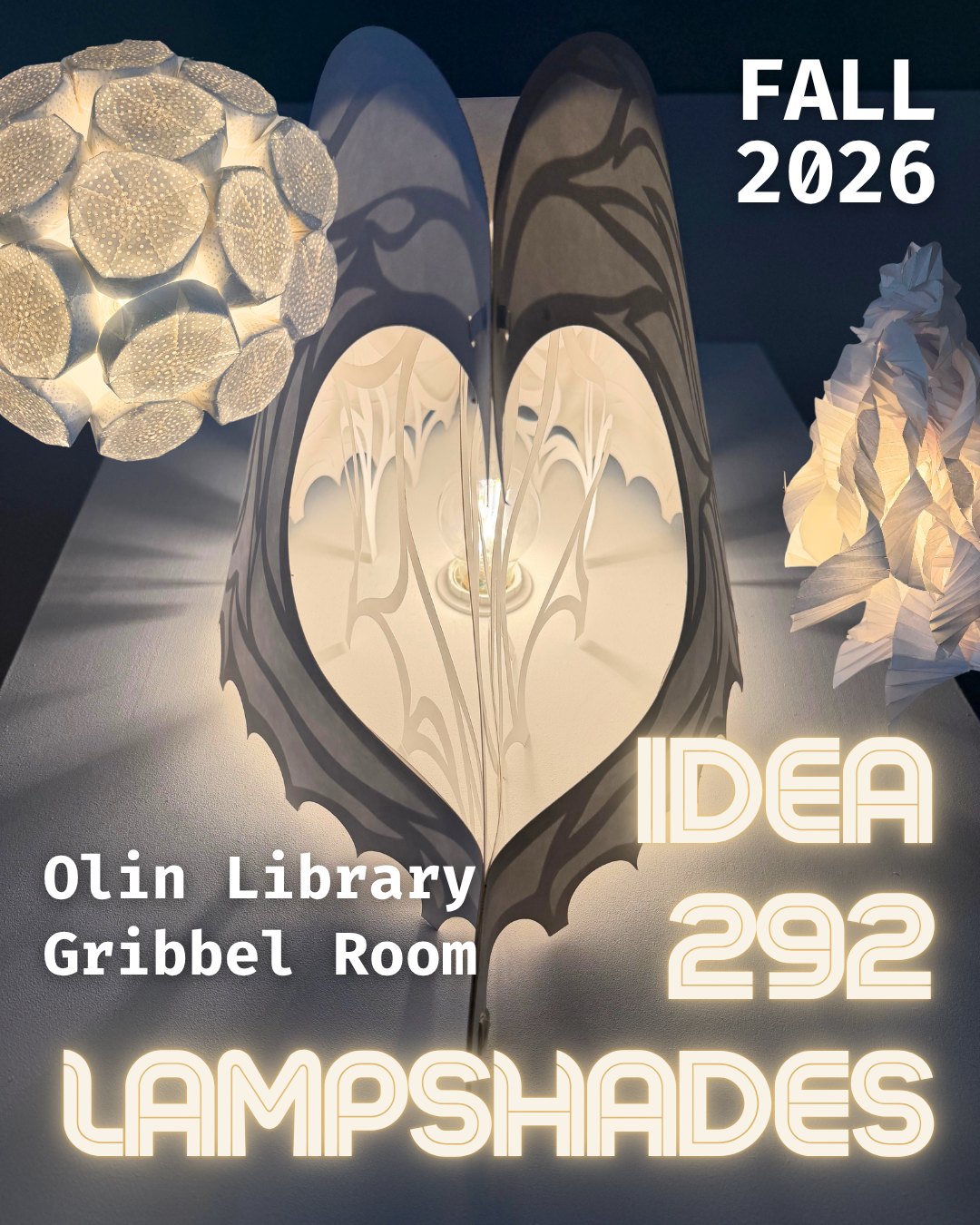 IDEA 292 Lampshades Instagram post with a glowing lampshade