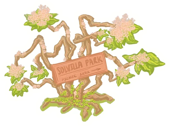 Solvilla Park sign